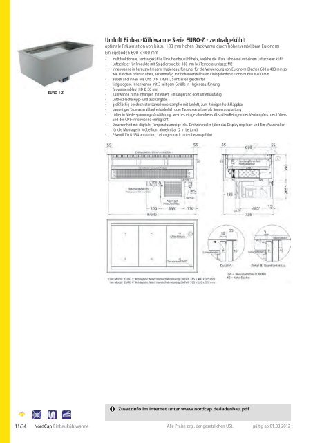 NordCap Kühltechnik - Gesamtprogramm 2012/ 13 - Profitechnik für ...