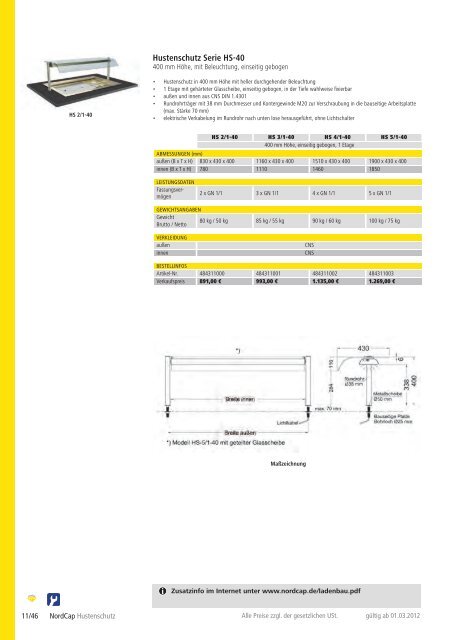 NordCap Kühltechnik - Gesamtprogramm 2012/ 13 - Profitechnik für ...