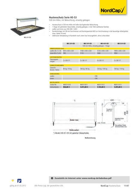 NordCap Kühltechnik - Gesamtprogramm 2012/ 13 - Profitechnik für ...