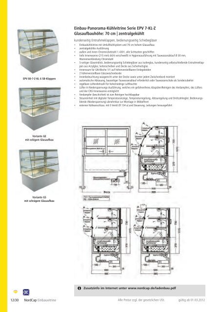 NordCap Kühltechnik - Gesamtprogramm 2012/ 13 - Profitechnik für ...