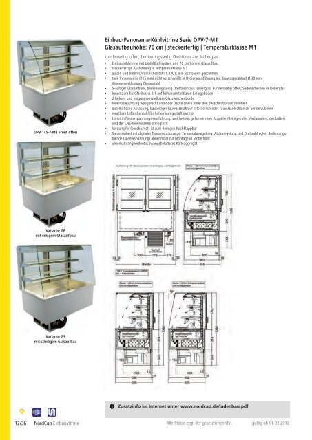 NordCap Kühltechnik - Gesamtprogramm 2012/ 13 - Profitechnik für ...