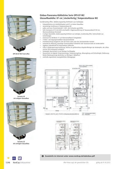 NordCap Kühltechnik - Gesamtprogramm 2012/ 13 - Profitechnik für ...