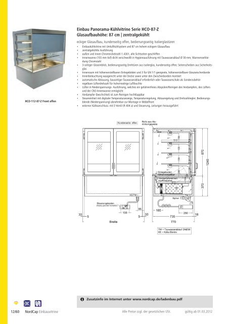 NordCap Kühltechnik - Gesamtprogramm 2012/ 13 - Profitechnik für ...