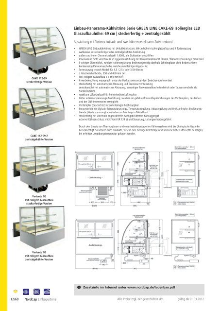 NordCap Kühltechnik - Gesamtprogramm 2012/ 13 - Profitechnik für ...