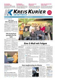 Ausgabe als PDF Download - Kreis Kurier