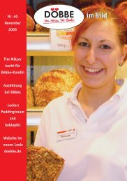 DÖB im Bild Nr. 40 PDF - Döbbe Bäckereien