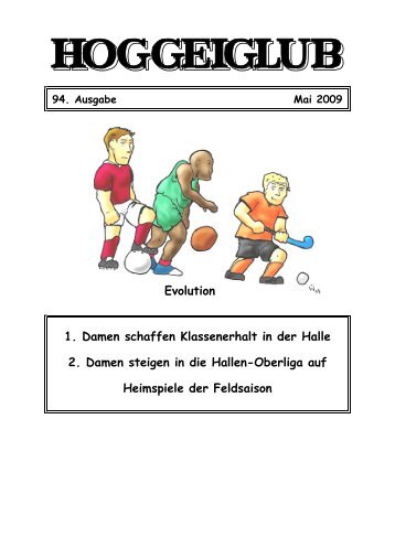 Ausgabe Mai 2009 - zum HC Schweinfurt