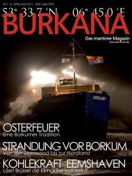 auf Borkum - Burkana