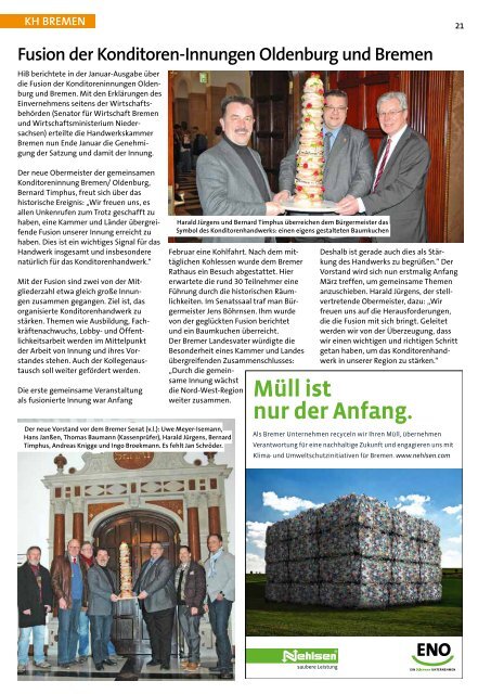 BUSINESS-INITIATIVE 2012 - Handwerkskammer Bremen