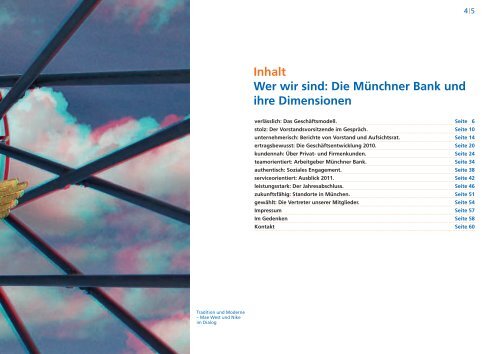 Dimension teamorientiert - Münchner Bank eG