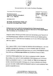 Erlass des Innenministeriums NRW vom 02.12.2005 (AZ - DIM-Net eV