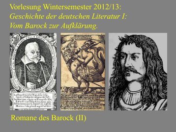 Vom Barock zur Aufklärung V - Heinrich Detering