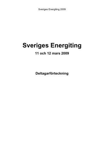 Sveriges Energiting