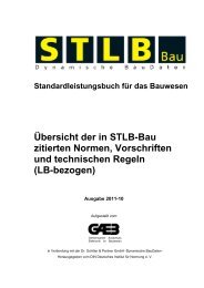 Übersicht der in STLB-Bau zitierten Normen ... - DIN.bauportal