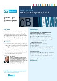 Nachtragsmanagement VOB/B (pdf) - DIN.bauportal
