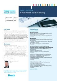 Basiswissen zur Bauleitung (pdf) - DIN.bauportal