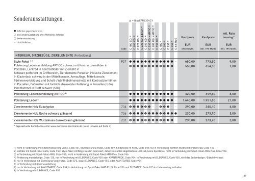 Download Preisliste C-Klasse T-Modell - Mercedes-Benz Deutschland