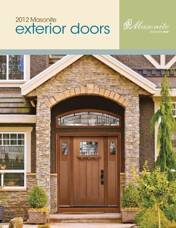 Brochure 1 Nova Doors And Windows Exterior Doors Catalog Masonite