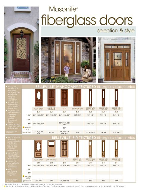 Exterior Doors Catalog - Masonite