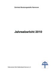 Jahresbericht 2010 gesamt 1 - Diakonisches Werk Hannover