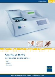 StarDust MC15 - DiaSys Diagnostic Systems GmbH