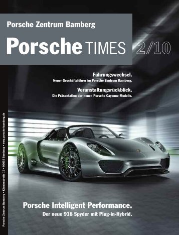 8. Mai 2010: Präsentation der neuen Cayenne Modelle. - Porsche