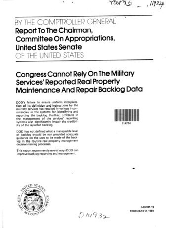 View Report (PDF, 52 pages) - US Government Accountability Office