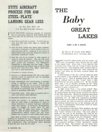 The Baby Great Lakes, Part 1, - Oshkosh 365