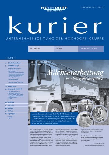 Kurier Nr. 91 - Dezember 2011 - Hochdorf
