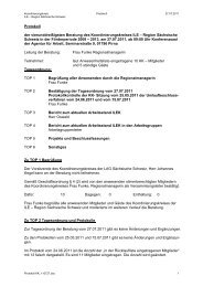 Protokoll KK_110727.pdf - ILE – Regionalentwicklung in der ...