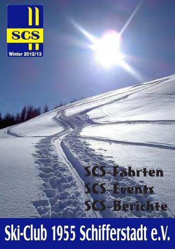 neuen SCS - Heft - Ski-Club 1955 Schifferstadt eV