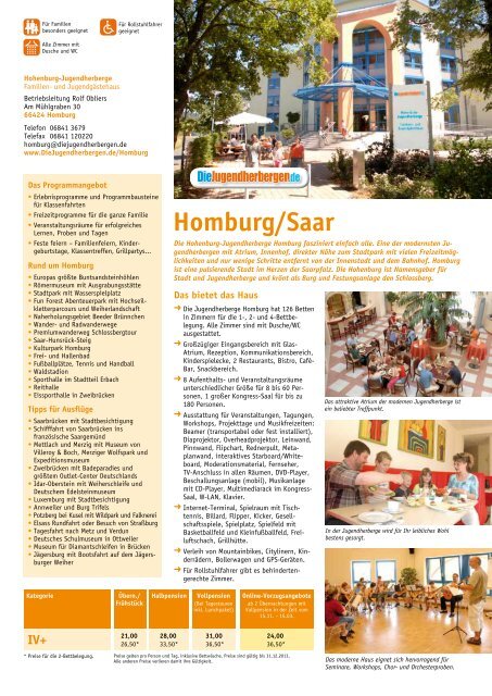 Homburg/Saar - Jugendherberge