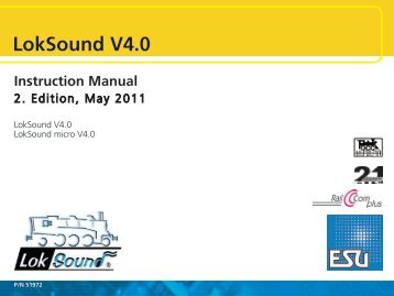 LokSound V4.0 ESU User Manual (1261kb .pdf - Hornby