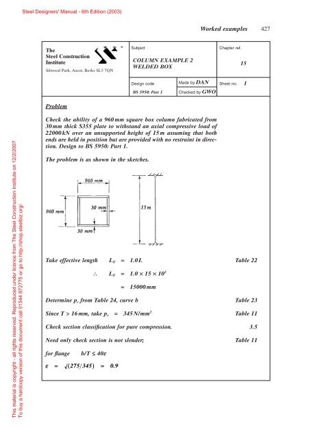 Steel Designers Manual - TheBestFriend.org