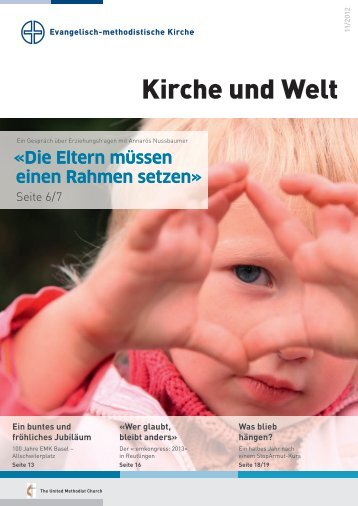 Ist Sexualerziehung Familiensache? - Evangelisch-methodistische ...