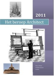 Het beroep Architect - Eduboek.nl