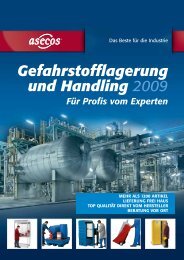 Gefahrstofflagerung und Handling 2009