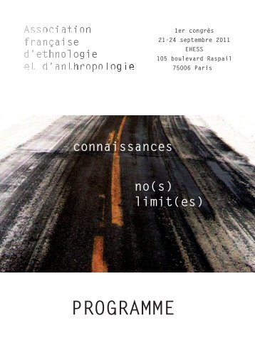 Programme de la Conférence - Energies 2050