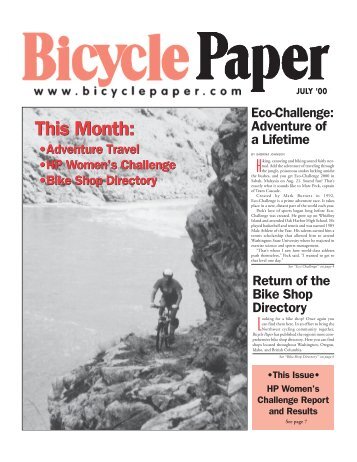 This Month: This Month: - Bicycle Paper.com
