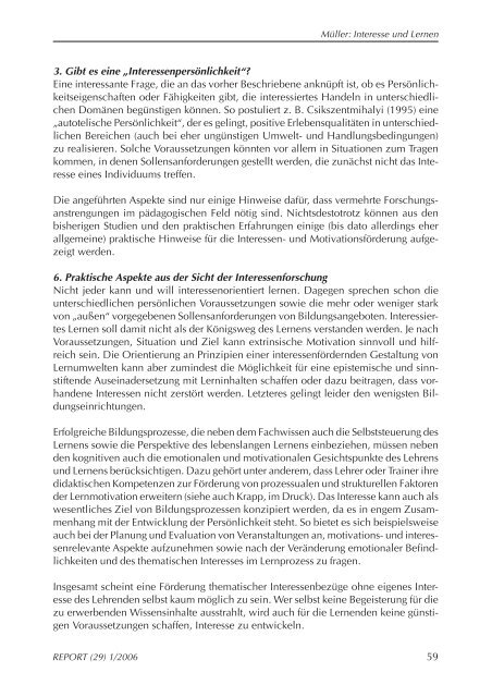 report - Deutsches Institut für Erwachsenenbildung