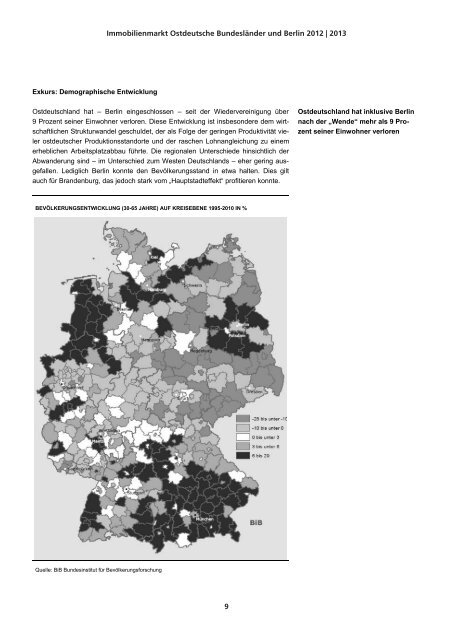 immobilienmarkt ostdeutsche bundesländer und berlin ... - DG Hyp