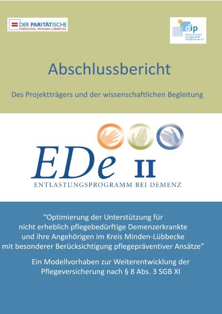 EDe II - Deutsches Institut für angewandte Pflegeforschung eV