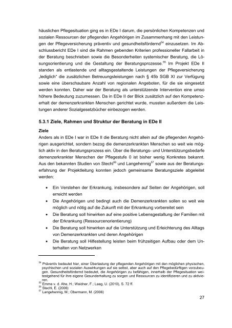 EDe II - Deutsches Institut für angewandte Pflegeforschung eV