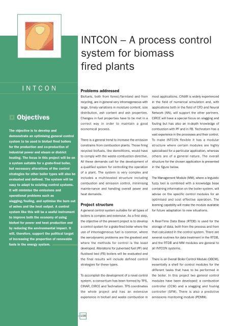 European Bio-Energy Projects