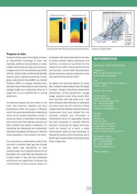 European Bio-Energy Projects