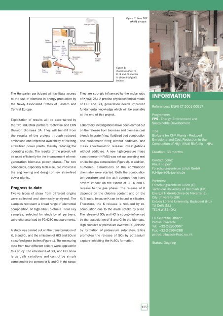 European Bio-Energy Projects