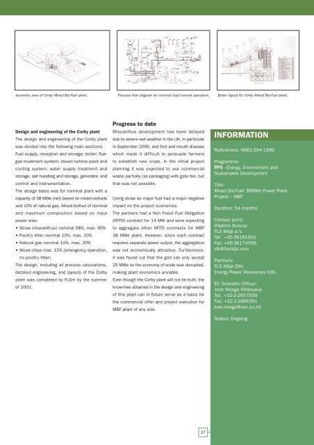 European Bio-Energy Projects