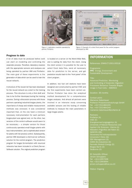 European Bio-Energy Projects