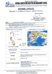 SitRep No.11 re Effects of Typhoon 