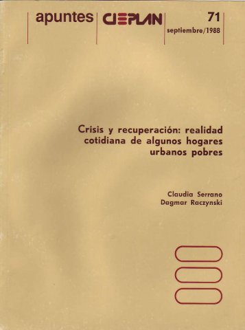 Apuntes Cieplan N° 71 - Salvador Allende